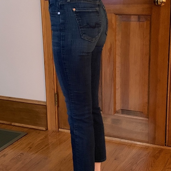 7 For All Mankind Kimmie Crop - Picture 2 of 7
